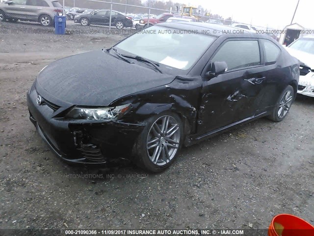 JTKJF5C77C3029032 - 2012 TOYOTA SCION TC 黑色 照片 2