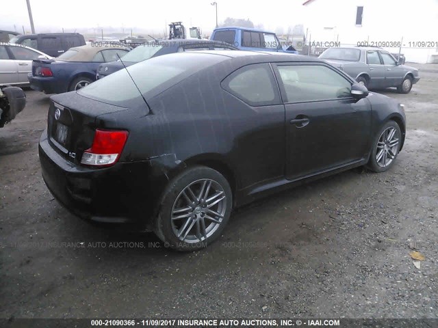JTKJF5C77C3029032 - 2012 TOYOTA SCION TC 黑色 照片 4