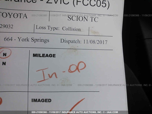 JTKJF5C77C3029032 - 2012 TOYOTA SCION TC 黑色 照片 7