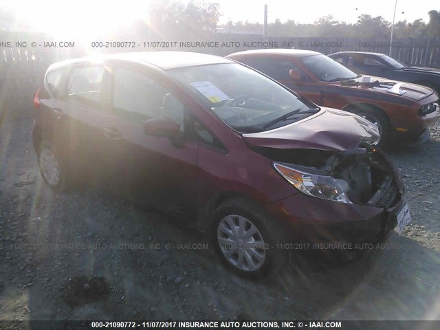 3N1CE2CP4FL398475 - 2015 NISSAN VERSA NOTE S/S PLUS/SV/SL/SR RED photo 1