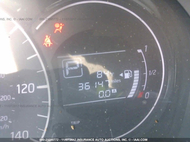 3N1CE2CP4FL398475 - 2015 NISSAN VERSA NOTE S/S PLUS/SV/SL/SR RED photo 7