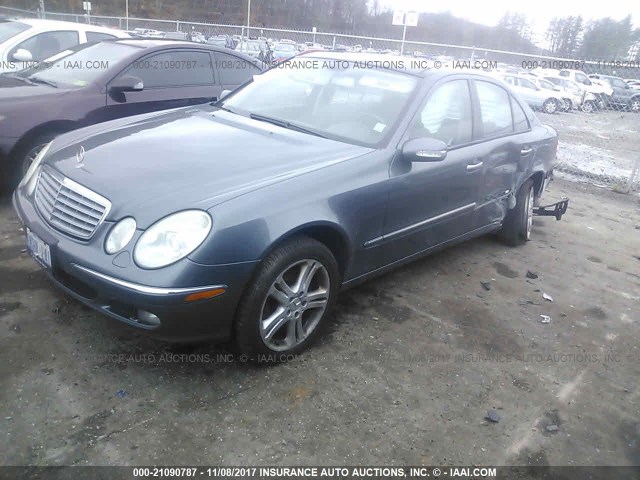 WDBUF87J06X204129 - 2006 MERCEDES-BENZ E 350 4MATIC GRAY photo 2