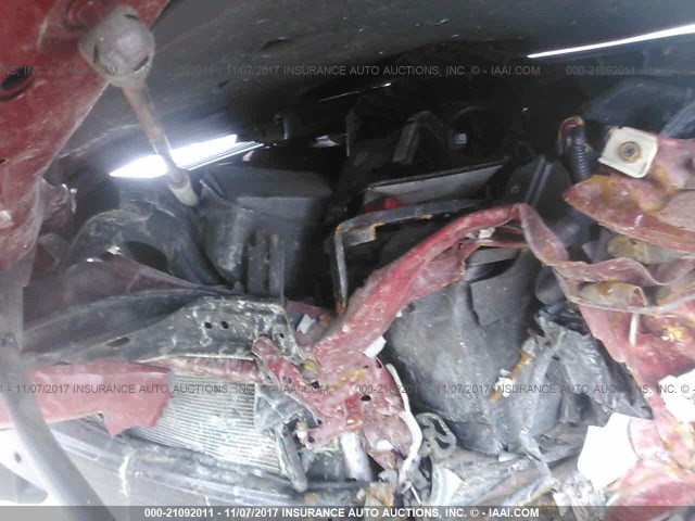 4T1BF3EK5AU048537 - 2010 TOYOTA CAMRY SE/LE/XLE RED photo 10