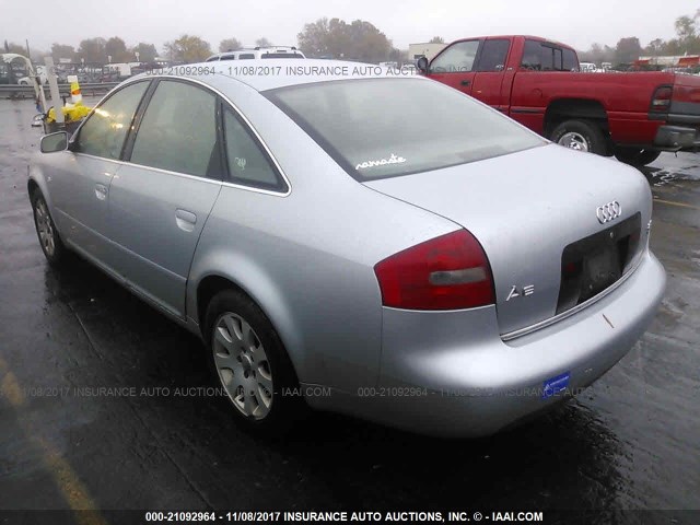 WAUBA34B6XN071684 - 1999 AUDI A6 2.8 QUATTRO SILVER photo 3