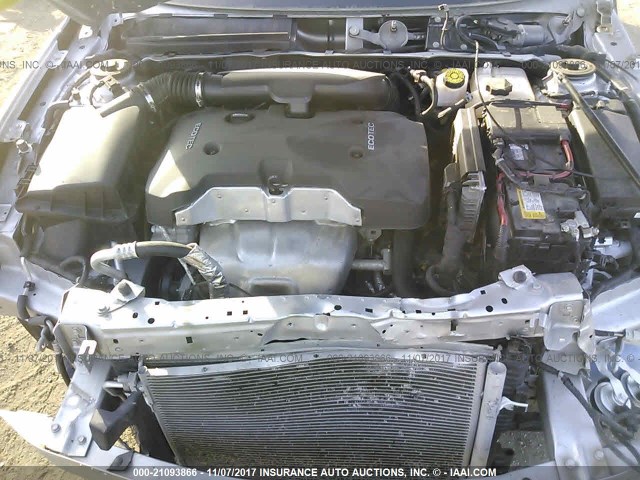 1G11A5SL0FF272763 - 2015 CHEVROLET MALIBU LS ვერცხლისფერი ფოტო 10