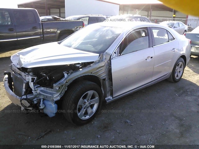 1G11A5SL0FF272763 - 2015 CHEVROLET MALIBU LS ვერცხლისფერი ფოტო 2