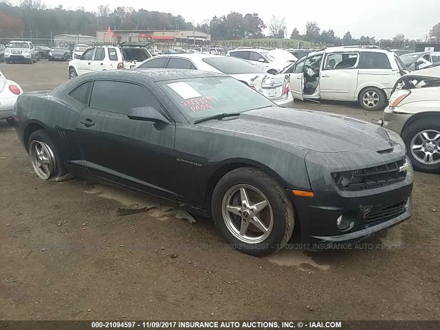 2G1FS1EW9D9241745 - 2013 CHEVROLET CAMARO SS GRAY photo 1