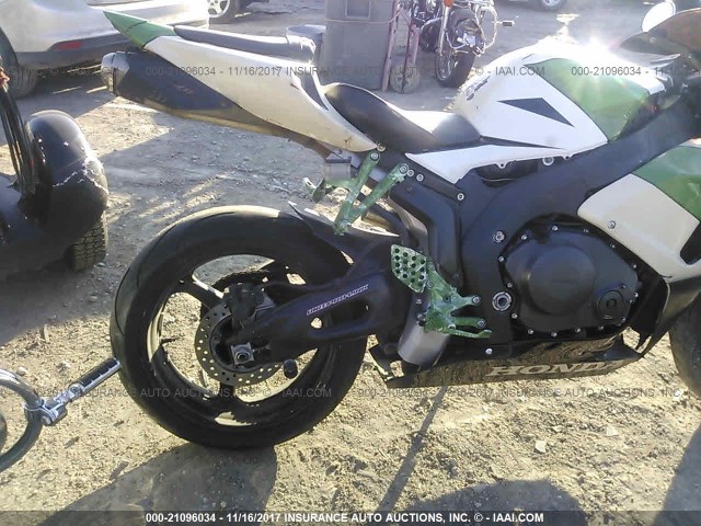 JH2SC57087M302309 - 2007 HONDA CBR1000 RR GREEN photo 6