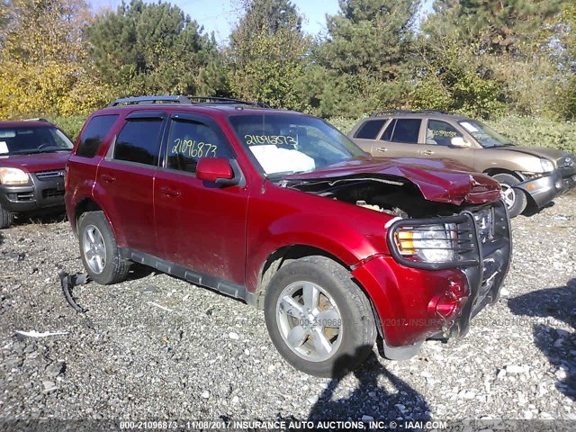 1FMCU94G79KA03696 - 2009 FORD ESCAPE LIMITED MAROON photo 1