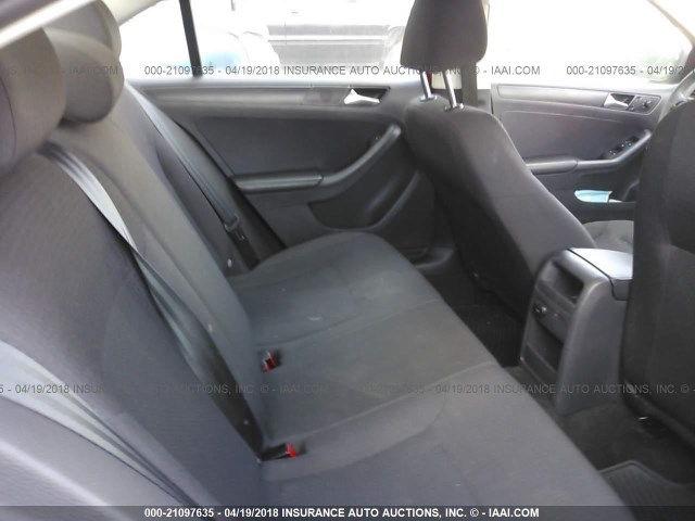 3VW2K7AJ2FM414970 - 2015 VOLKSWAGEN JETTA S 红色 照片 8