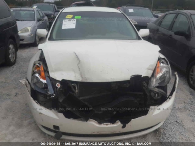 1N4AL21E59N453957 - 2009 NISSAN ALTIMA 2.5/2.5S WHITE photo 6