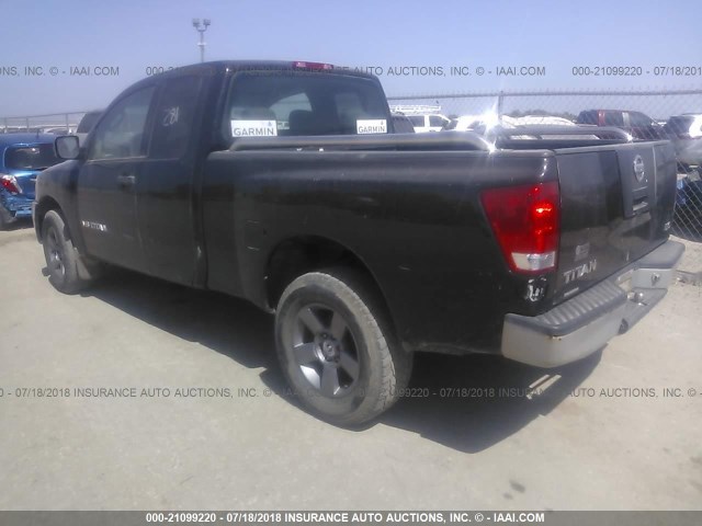 1N6BA06BX5N537156 - 2005 NISSAN TITAN XE/SE/LE BLACK photo 3