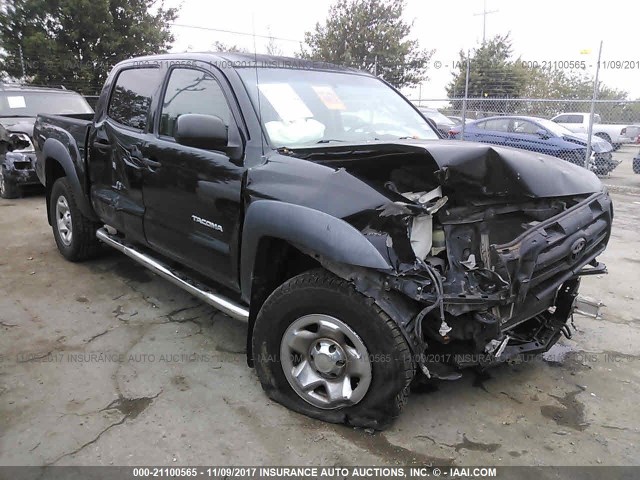 3TMJU62N28M066790 - 2008 TOYOTA TACOMA DOUBLE CAB PRERUNNER BLACK photo 1