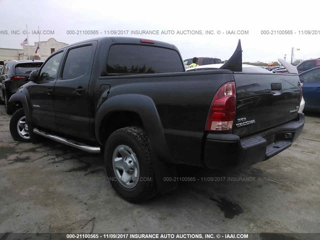 3TMJU62N28M066790 - 2008 TOYOTA TACOMA DOUBLE CAB PRERUNNER BLACK photo 3