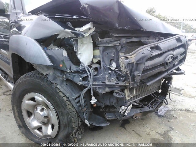 3TMJU62N28M066790 - 2008 TOYOTA TACOMA DOUBLE CAB PRERUNNER BLACK photo 6