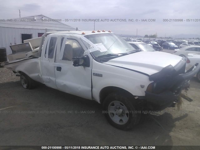 1FTSX21Y87EA16125 - 2007 FORD F250 SUPER DUTY WHITE photo 1