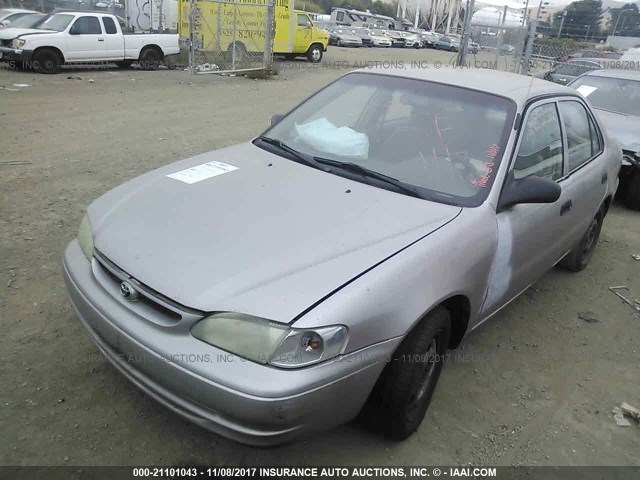 1NXBR12E1WZ112073 - 1998 TOYOTA COROLLA VE/CE/LE SILVER photo 2