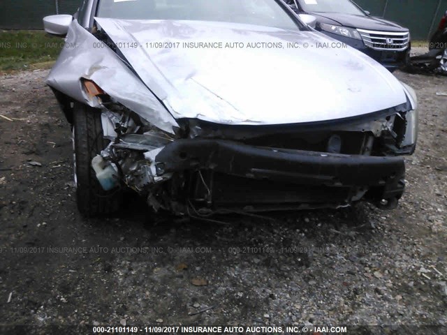 1HGCP26829A053194 - 2009 HONDA ACCORD EXL SILVER photo 6