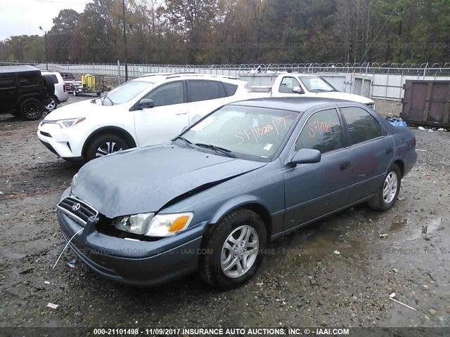 4T1BG22K9YU971769 - 2000 TOYOTA CAMRY CE/LE/XLE 蓝色 照片 2