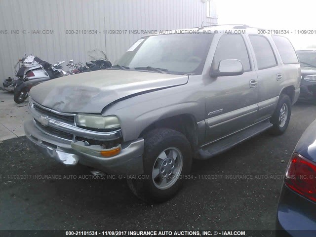 1GNEC13Z43J330078 - 2003 CHEVROLET TAHOE C1500 GRAY photo 2