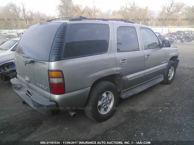 1GNEC13Z43J330078 - 2003 CHEVROLET TAHOE C1500 GRAY photo 4