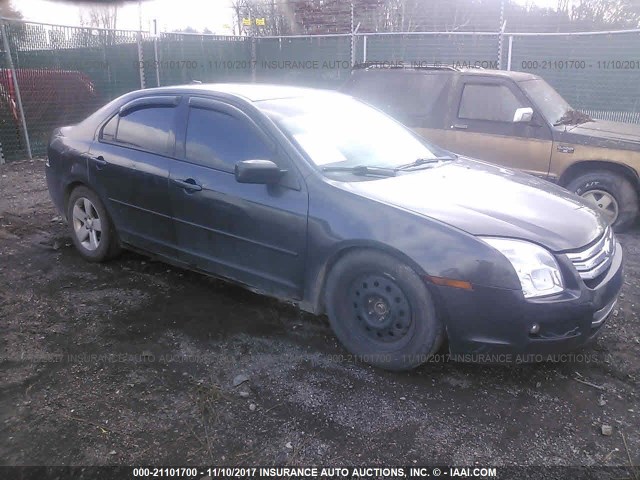 3FAHP07Z77R248944 - 2007 FORD FUSION SE BLACK photo 1