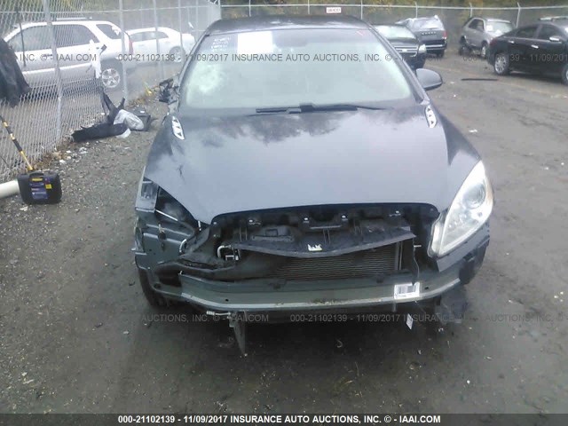 1G4PP5SK2C4173680 - 2012 BUICK VERANO GRAY photo 6