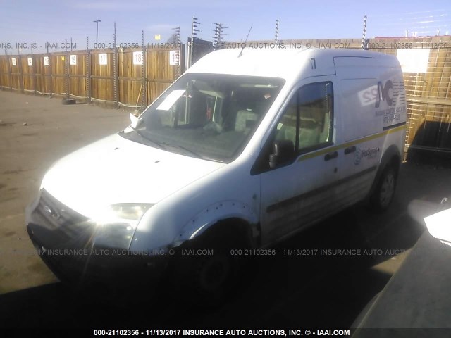NM0LS7AN4CT109815 - 2012 FORD TRANSIT CONNECT XL WHITE photo 2