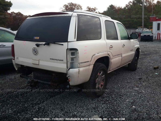 1GYEK63N95R144783 - 2005 CADILLAC ESCALADE LUXURY WHITE photo 4