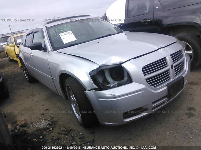 2D4FV48V95H510730 - 2005 DODGE MAGNUM SXT SILVER photo 1