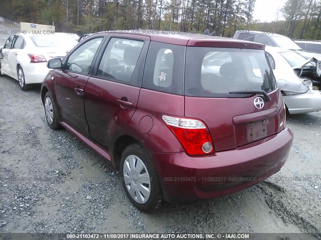 JTKKT624160153345 - 2006 TOYOTA SCION XA BURGUNDY photo 3