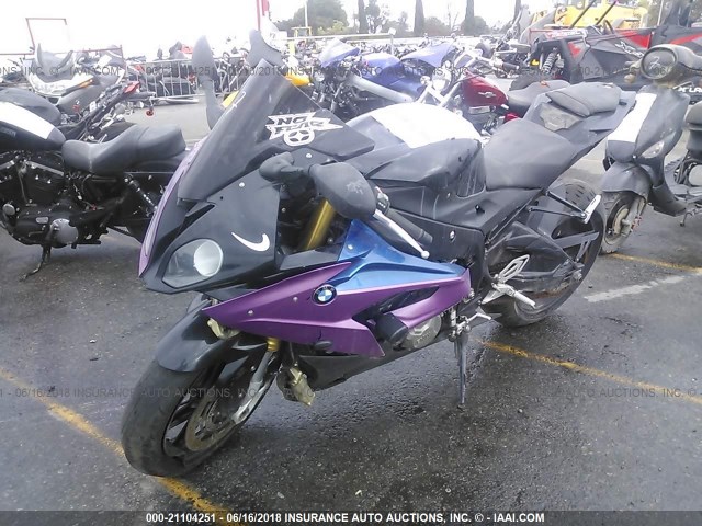 WB10D210XGZ353475 - 2016 BMW S 1000 RR PURPLE photo 2