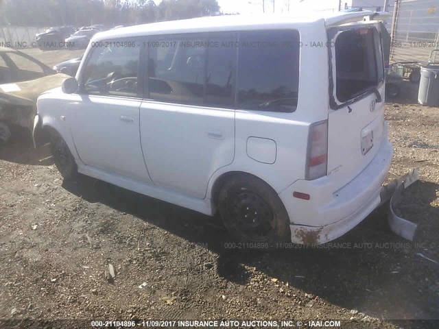 JTLKT324264035632 - 2006 TOYOTA SCION XB თეთრი ფოტო 3