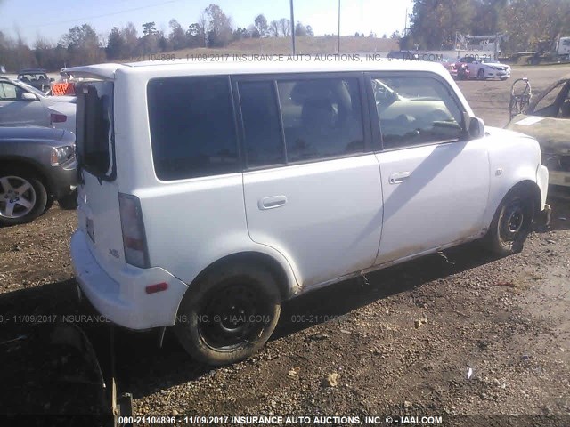 JTLKT324264035632 - 2006 TOYOTA SCION XB თეთრი ფოტო 4