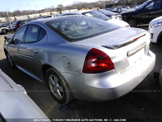 2G2WP552381160939 - 2008 PONTIAC GRAND PRIX 银色 照片 3