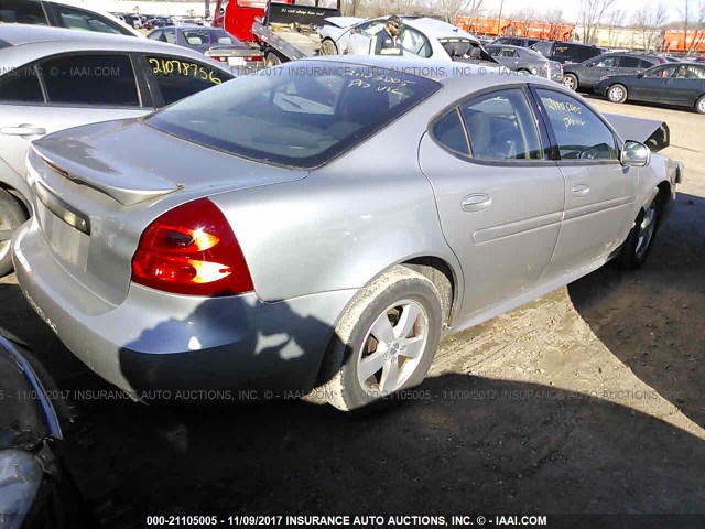 2G2WP552381160939 - 2008 PONTIAC GRAND PRIX 银色 照片 4