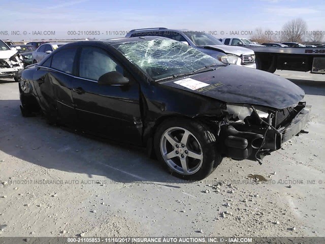 1G2ZG57N694124785 - 2009 PONTIAC G6 BLACK photo 1