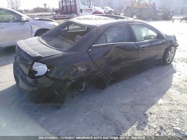 1G2ZG57N694124785 - 2009 PONTIAC G6 BLACK photo 4