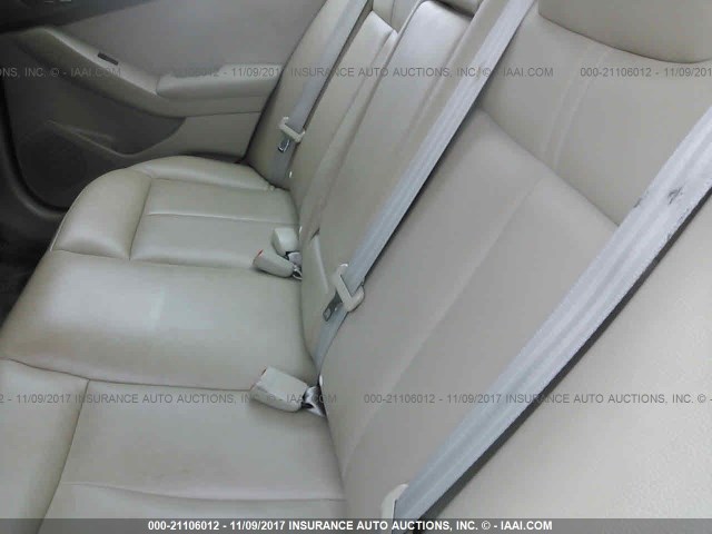 2T1BU4EE7BC675295 - 2011 TOYOTA COROLLA S/LE WHITE photo 8