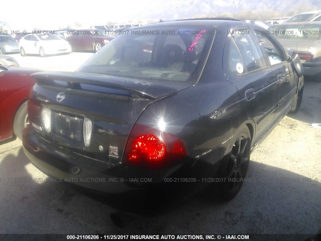 3N1AB51D74L473998 - 2004 NISSAN SENTRA SE-R SPEC V BLACK photo 4