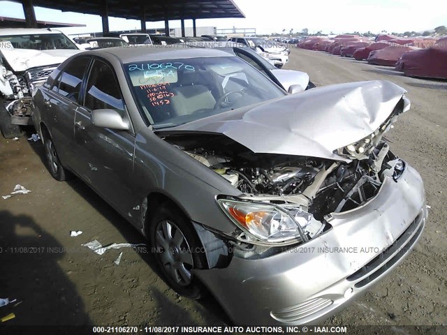 4T1BE32K73U171458 - 2003 TOYOTA CAMRY LE/XLE/SE BROWN photo 1