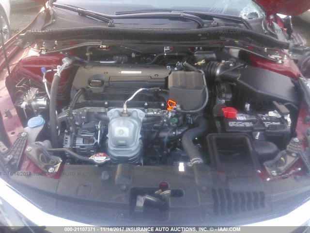 1HGCR2F57HA266558 - 2017 HONDA ACCORD SPORT წითელი ფოტო 10