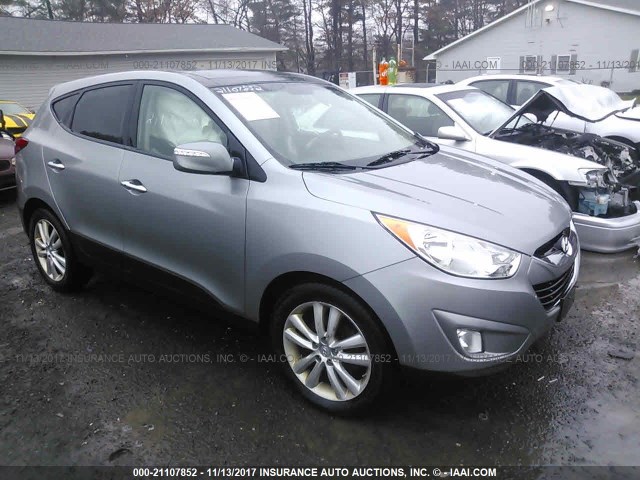 KM8JUCAC6DU606061 - 2013 HYUNDAI TUCSON GLS/LIMITED SILVER photo 1