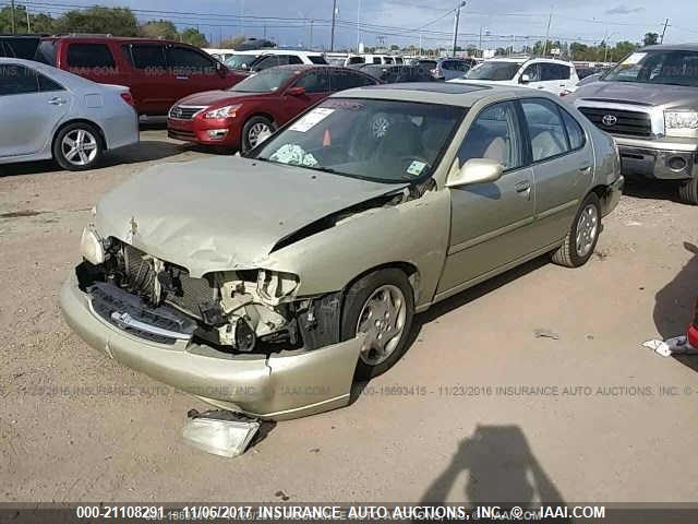 1N4DL01D5XC198258 - 1999 NISSAN ALTIMA XE/GXE/SE/GLE GOLD photo 2