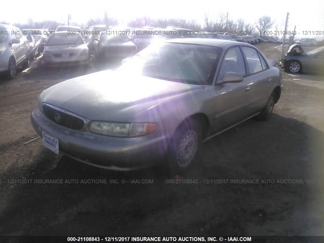 2G4WY55J321235691 - 2002 BUICK CENTURY LIMITED GOLD photo 2