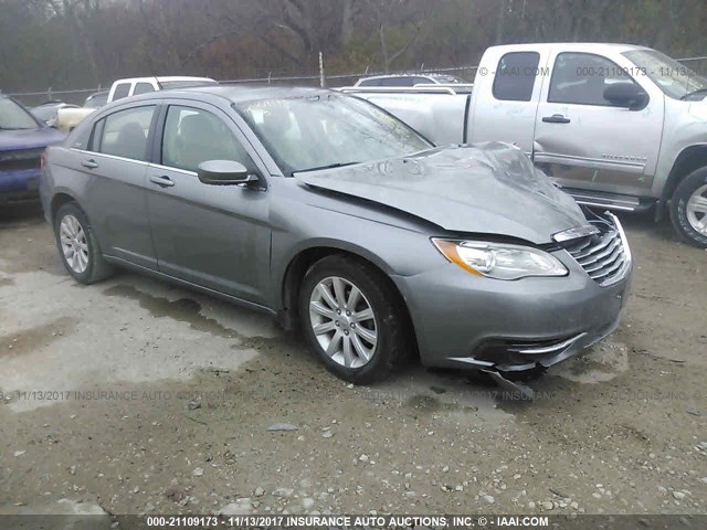 1C3CCBBG8CN329194 - 2012 CHRYSLER 200 TOURING GRAY photo 1