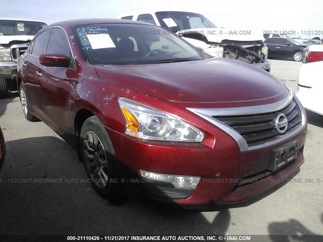 1N4AL3AP2FN880788 - 2015 NISSAN ALTIMA 2.5/S/SV/SL BURGUNDY photo 1