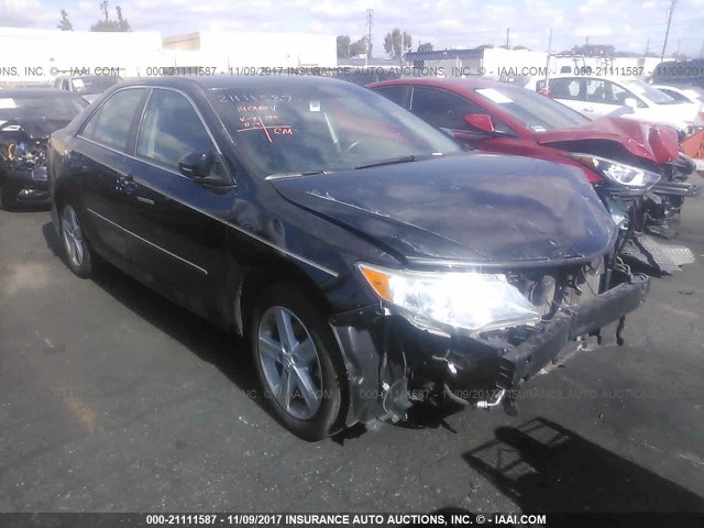 4T1BF1FK1EU336676 - 2014 TOYOTA CAMRY L/SE/LE/XLE 黑色 照片 1