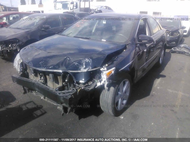 4T1BF1FK1EU336676 - 2014 TOYOTA CAMRY L/SE/LE/XLE 黑色 照片 2