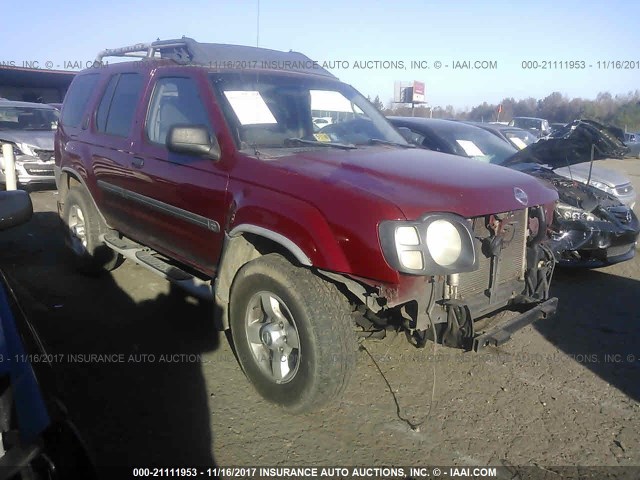 5N1ED28Y44C621953 - 2004 NISSAN XTERRA XE/SE MAROON photo 1